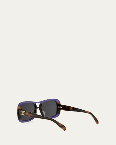 CELINE Triomphe 55mm Navigator Sunglasses | Thumbnail 3 CELINE Triomphe 55mm Navigator Sunglasses | Thumbnail 3