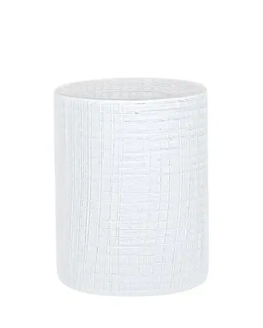 Labrazel Cambric Glass Toothbrush Holder, White Enamel | Thumbnail 1 Labrazel Cambric Glass Toothbrush Holder, White Enamel | Thumbnail 1
