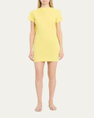 Jacquemus Mistral Cowl-Back Mini Dress | Thumbnail 2 Jacquemus Mistral Cowl-Back Mini Dress | Thumbnail 2