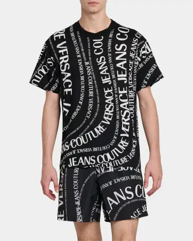 Versace Jeans Couture Logo Print T-Shirt | Thumbnail 3 Versace Jeans Couture Logo Print T-Shirt | Thumbnail 3