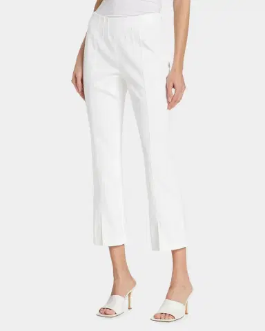 Cinq à Sept Laurie Stretch Denim Straight Crop Jeans | Thumbnail 7 Cinq à Sept Laurie Stretch Denim Straight Crop Jeans | Thumbnail 7