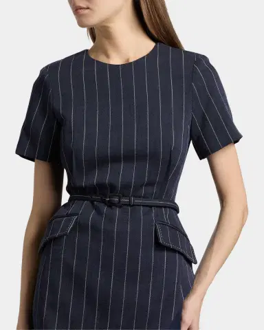 SIMKHAI Blakely Striped Layered Minidress | Thumbnail 4 SIMKHAI Blakely Striped Layered Minidress | Thumbnail 4
