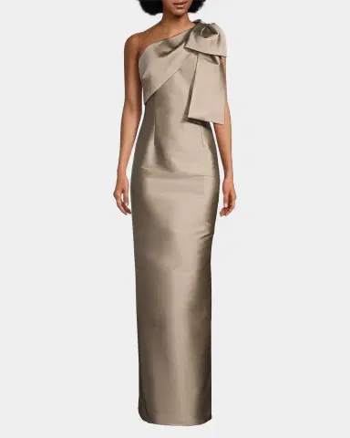 SACHIN & BABI Bonnie Satin One-Shoulder Gown | Thumbnail 4 SACHIN & BABI Bonnie Satin One-Shoulder Gown | Thumbnail 4
