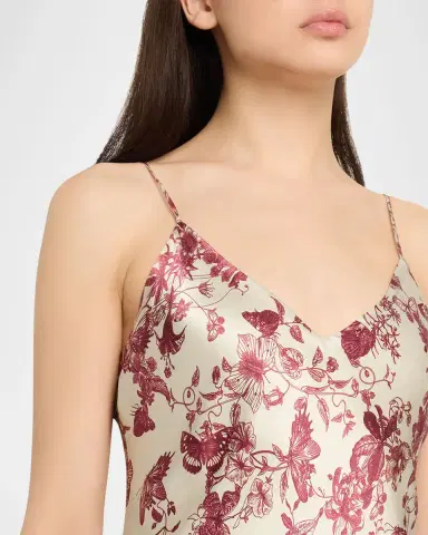 L'Agence Serita Silk Maxi Dress | Thumbnail 5 L'Agence Serita Silk Maxi Dress | Thumbnail 5