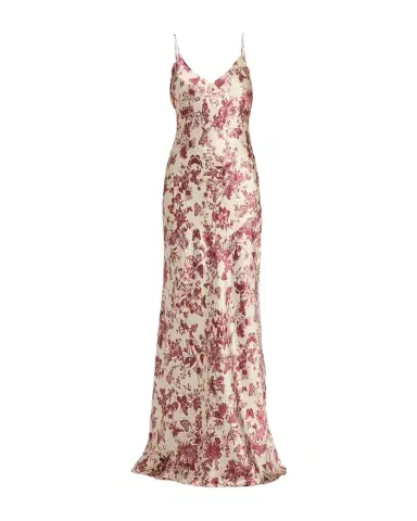 L'Agence Serita Silk Maxi Dress | Thumbnail 1 L'Agence Serita Silk Maxi Dress | Thumbnail 1