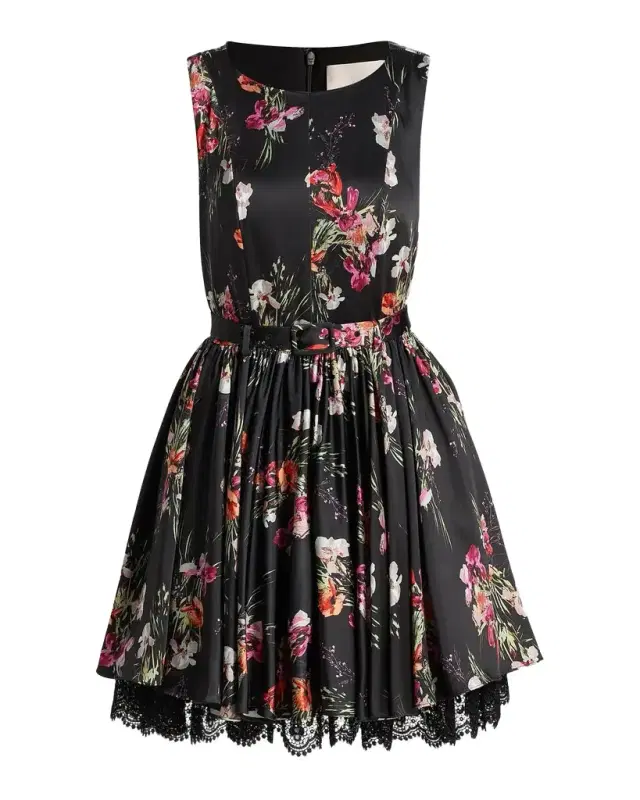 Caelia Iris Bouquet Minidress Caelia Iris Bouquet Minidress