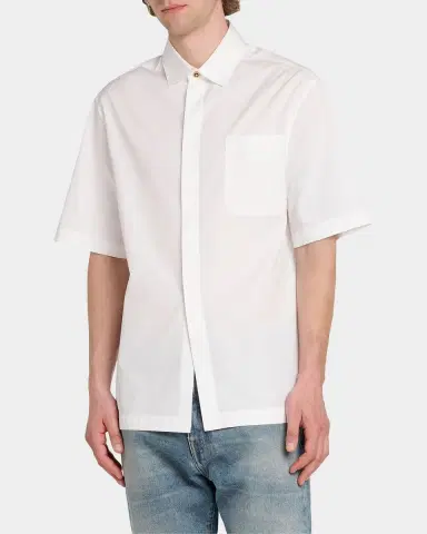 Versace Medusa Cotton Button-Front Shirt | Thumbnail 6 Versace Medusa Cotton Button-Front Shirt | Thumbnail 6