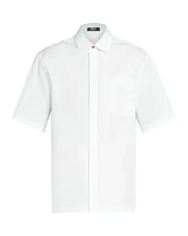 Versace Medusa Cotton Button-Front Shirt | Thumbnail 1 Versace Medusa Cotton Button-Front Shirt | Thumbnail 1