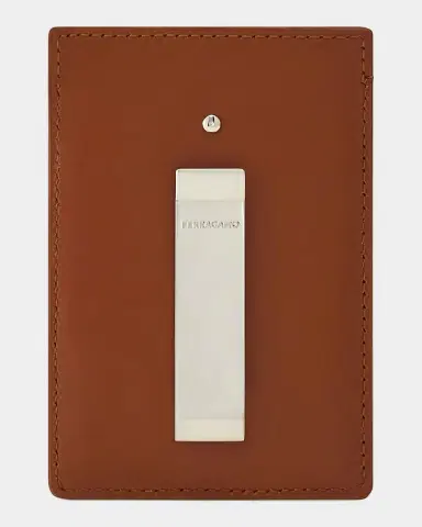 Ferragamo Florence Leather Card Case & Money Clip | Thumbnail 2 Ferragamo Florence Leather Card Case & Money Clip | Thumbnail 2