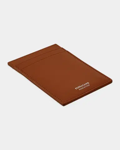 Ferragamo Florence Leather Card Case & Money Clip | Thumbnail 4 Ferragamo Florence Leather Card Case & Money Clip | Thumbnail 4