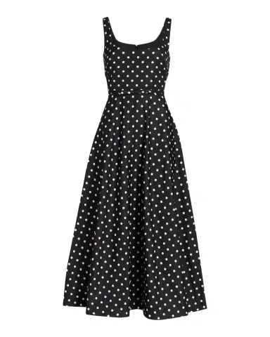 As It May Classic Polka Dot Midi-Dress | Thumbnail 1 As It May Classic Polka Dot Midi-Dress | Thumbnail 1