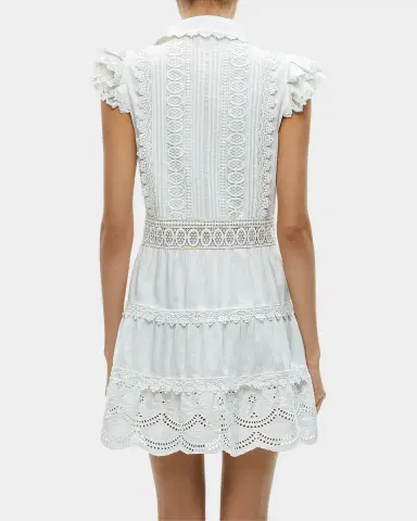 ALICE + OLIVIA Meeko Cotton Mini Shirtdress | Thumbnail 2 ALICE + OLIVIA Meeko Cotton Mini Shirtdress | Thumbnail 2