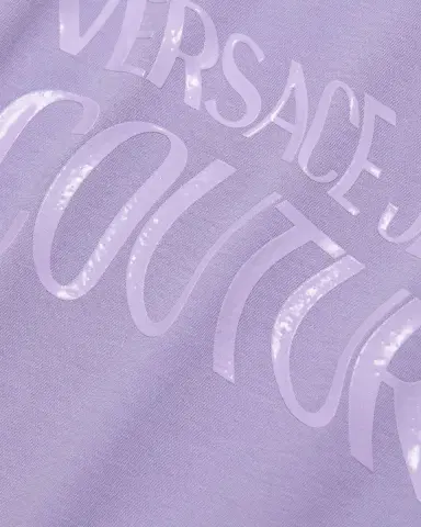 Versace Jeans Couture Screen-Printed Logo Cotton T-Shirt | Thumbnail 6 Versace Jeans Couture Screen-Printed Logo Cotton T-Shirt | Thumbnail 6