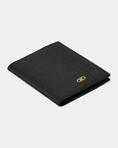 Ferragamo Micro Gancio Bi-Fold Wallet | Thumbnail 4 Ferragamo Micro Gancio Bi-Fold Wallet | Thumbnail 4