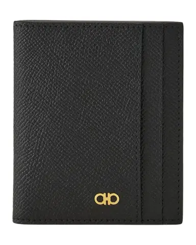 Ferragamo Micro Gancio Bi-Fold Wallet | Thumbnail 1 Ferragamo Micro Gancio Bi-Fold Wallet | Thumbnail 1