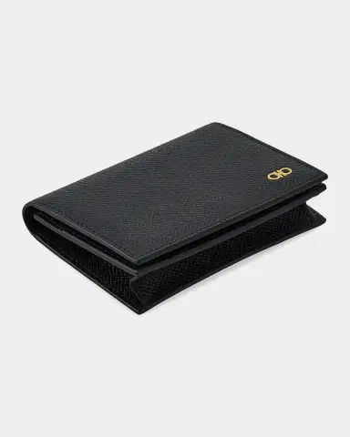 Ferragamo Micro Gancio Bi-Fold Wallet | Thumbnail 4 Ferragamo Micro Gancio Bi-Fold Wallet | Thumbnail 4