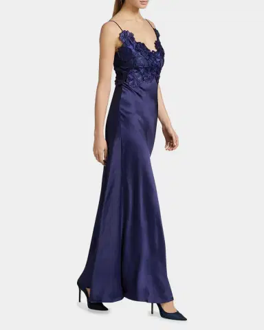 As It May Luella Floral Lace Appliqué Gown | Thumbnail 2 As It May Luella Floral Lace Appliqué Gown | Thumbnail 2