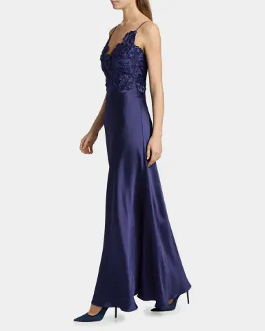 As It May Luella Floral Lace Appliqué Gown | Thumbnail 7 As It May Luella Floral Lace Appliqué Gown | Thumbnail 7