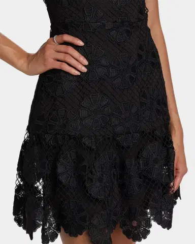 Milly Yasmin Lace Minidress | Thumbnail 5 Milly Yasmin Lace Minidress | Thumbnail 5