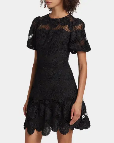 Milly Yasmin Lace Minidress | Thumbnail 7 Milly Yasmin Lace Minidress | Thumbnail 7