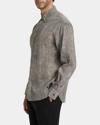 Emporio Armani Irregular Stripe Sport Shirt | Thumbnail 7 Emporio Armani Irregular Stripe Sport Shirt | Thumbnail 7