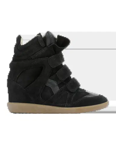 Isabel Marant Bekett Leather & Suede High-Top Platform Sneakers | Thumbnail 2 Isabel Marant Bekett Leather & Suede High-Top Platform Sneakers | Thumbnail 2