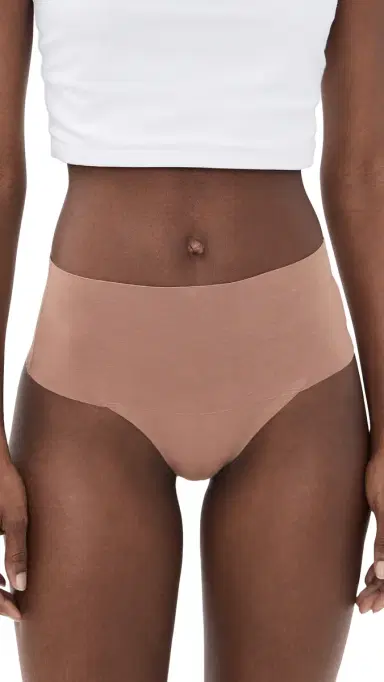 Spanx Supersmooth Undie-Tectable Cotton Thong Cafe au Lait L | Thumbnail 6 Spanx Supersmooth Undie-Tectable Cotton Thong Cafe au Lait L | Thumbnail 6