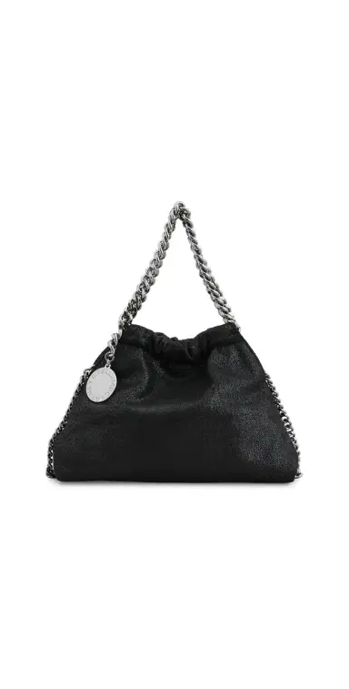 Stella McCartney Falabella Mini Drawstring Bag Black One Size | Thumbnail 1 Stella McCartney Falabella Mini Drawstring Bag Black One Size | Thumbnail 1