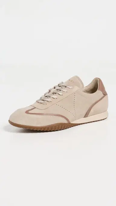Varley Asmei Suede Sneakers White Pepper | Thumbnail 2 Varley Asmei Suede Sneakers White Pepper | Thumbnail 2