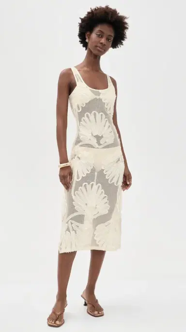 House of Sunny Seashells Applique Dress | Thumbnail 2 House of Sunny Seashells Applique Dress | Thumbnail 2