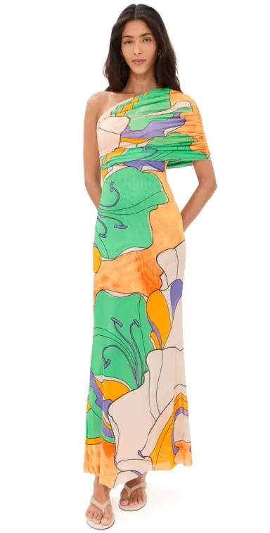 AFRM Mirabel Dress Scarf Floral | Thumbnail 1 AFRM Mirabel Dress Scarf Floral | Thumbnail 1