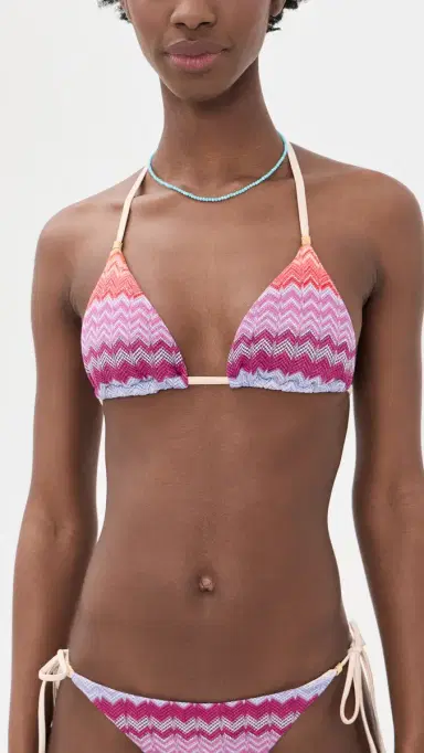 PQ Swim Triangle Bikini Top Sunkissed | Thumbnail 2 PQ Swim Triangle Bikini Top Sunkissed | Thumbnail 2