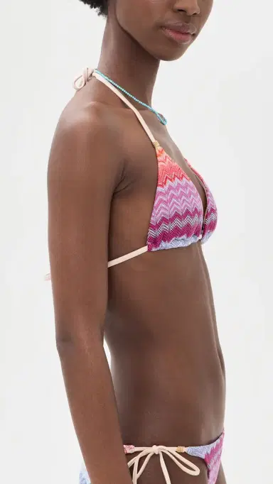 PQ Swim Triangle Bikini Top Sunkissed | Thumbnail 4 PQ Swim Triangle Bikini Top Sunkissed | Thumbnail 4