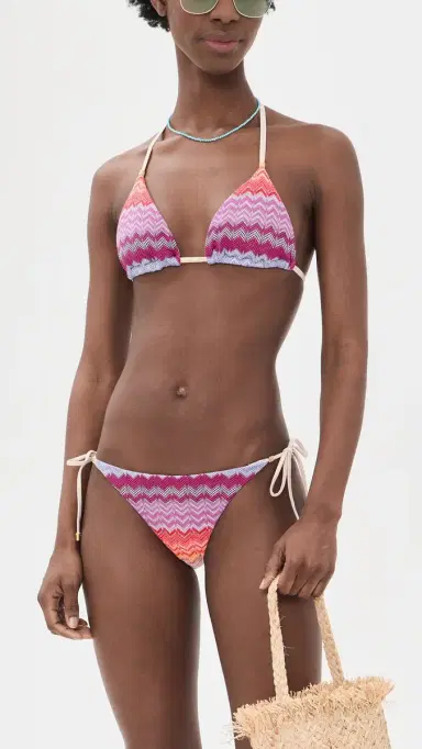 PQ Swim Triangle Bikini Top Sunkissed | Thumbnail 5 PQ Swim Triangle Bikini Top Sunkissed | Thumbnail 5