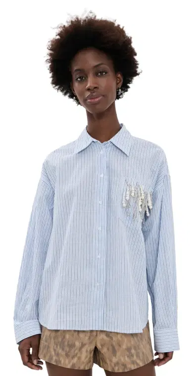 Essentiel Antwerp Jommeke Embellished Shirt Combo1 | Thumbnail 1 Essentiel Antwerp Jommeke Embellished Shirt Combo1 | Thumbnail 1