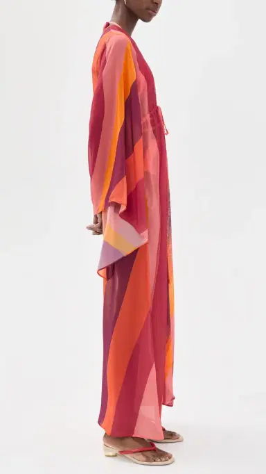 DIARRABLU Sirene Coverup Kimono Sano Rose | Thumbnail 4 DIARRABLU Sirene Coverup Kimono Sano Rose | Thumbnail 4