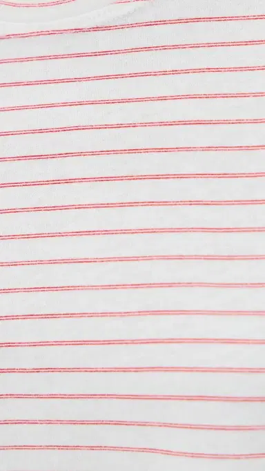 ASKK NY Shrunken Boy Tee Double Stripe Red | Thumbnail 6 ASKK NY Shrunken Boy Tee Double Stripe Red | Thumbnail 6