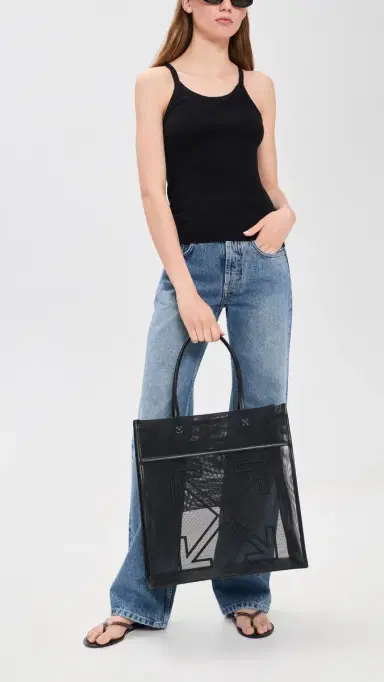 Off-White Market Tote Bag Black One Size | Thumbnail 3 Off-White Market Tote Bag Black One Size | Thumbnail 3