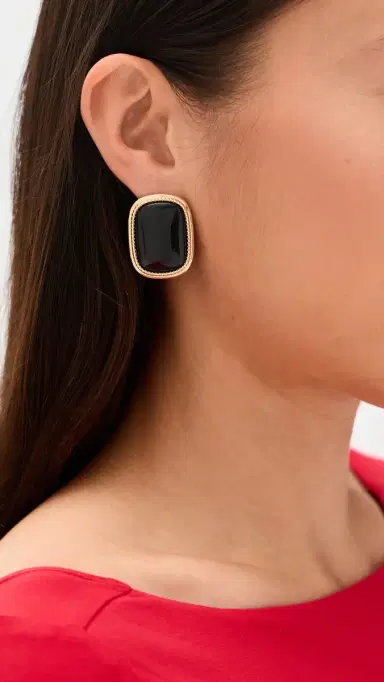 Luv AJ The Midnight Mesa Statement Stud Earrings | Thumbnail 3 Luv AJ The Midnight Mesa Statement Stud Earrings | Thumbnail 3