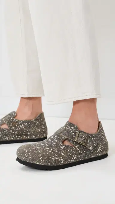 Birkenstock 1774 London The Artist Vl Taupe Splash Shoes Taupe | Thumbnail 3 Birkenstock 1774 London The Artist Vl Taupe Splash Shoes Taupe | Thumbnail 3