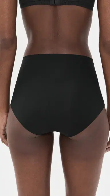 Commando Invisible Rib One Size High Rise Bikini Black One Size | Thumbnail 3 Commando Invisible Rib One Size High Rise Bikini Black One Size | Thumbnail 3