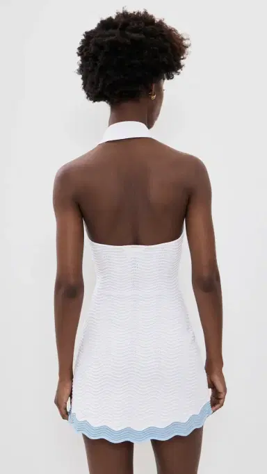 Retrofête Dorianne Dress Metallic White/Glace | Thumbnail 3 Retrofête Dorianne Dress Metallic White/Glace | Thumbnail 3