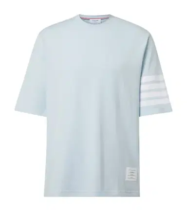 Thom Browne 4-Bar cotton jersey T-shirt | Thumbnail 1 Thom Browne 4-Bar cotton jersey T-shirt | Thumbnail 1