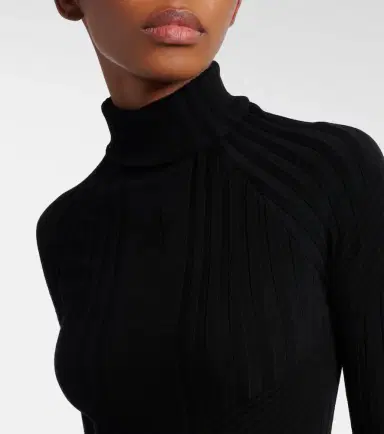 Perfect Moment Turtleneck wool-blend jersey bodysuit | Thumbnail 2 Perfect Moment Turtleneck wool-blend jersey bodysuit | Thumbnail 2