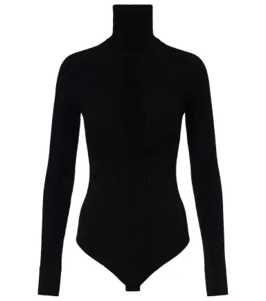 Perfect Moment Turtleneck wool-blend jersey bodysuit | Thumbnail 1 Perfect Moment Turtleneck wool-blend jersey bodysuit | Thumbnail 1
