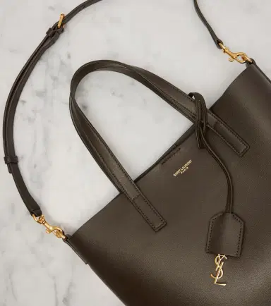 Saint Laurent Toy Shopping N/S leather tote bag | Thumbnail 2 Saint Laurent Toy Shopping N/S leather tote bag | Thumbnail 2