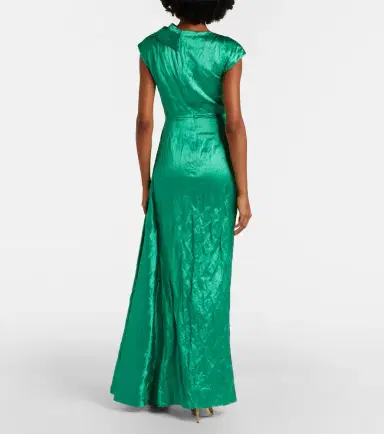 Erdem Draped embellished satin gown | Thumbnail 6 Erdem Draped embellished satin gown | Thumbnail 6