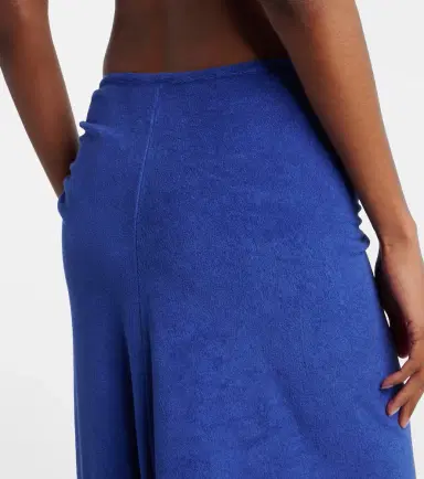 Christopher Esber Cotton-blend terry maxi skirt | Thumbnail 2 Christopher Esber Cotton-blend terry maxi skirt | Thumbnail 2