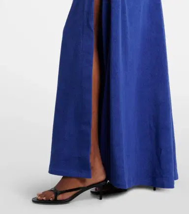 Christopher Esber Cotton-blend terry maxi skirt | Thumbnail 5 Christopher Esber Cotton-blend terry maxi skirt | Thumbnail 5