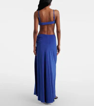 Christopher Esber Cotton-blend terry maxi skirt | Thumbnail 6 Christopher Esber Cotton-blend terry maxi skirt | Thumbnail 6